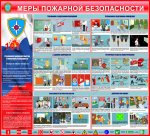 Стенд "Меры пожарной безопасности"