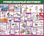 Стенд "Ручной слесарный инструмент"