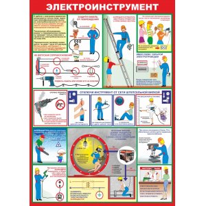 Плакат "Электроинструмент"
