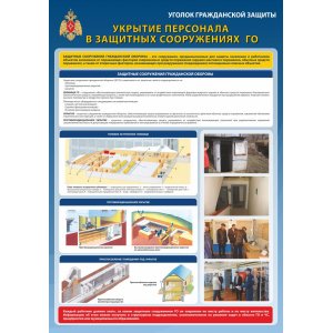 Плакат "Гражданская оборона"
