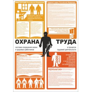 Плакат "Охрана труда"