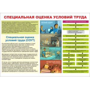 Плакат "Специальная оценка условий труда"
