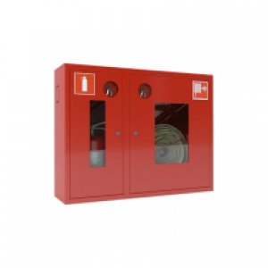 Шкаф пожарный Ш-ПК-02НС (ШПК-315 НОК) для пожарного крана и одного огнетушителя