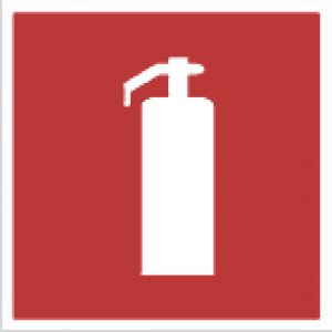 Знак пожарной безопасности "Огнетушитель"